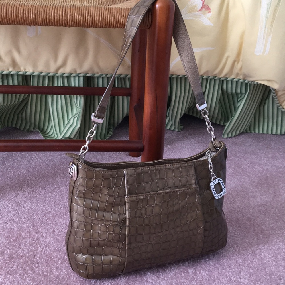 Brighton Croc Handbag
